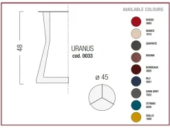 Tavolino modello Uranus di Egoitaliano a prezzo scontato