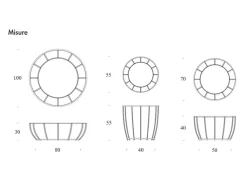 Tavolino moderno Amburgo di Tonin casa a prezzo ribassato