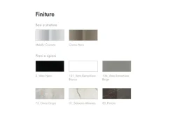 Tavolino moderno Amburgo di Tonin casa a prezzo ribassato