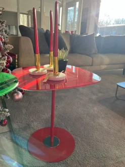 Tavolino moderno Coffee table crystal di Maconi a prezzo ribassato