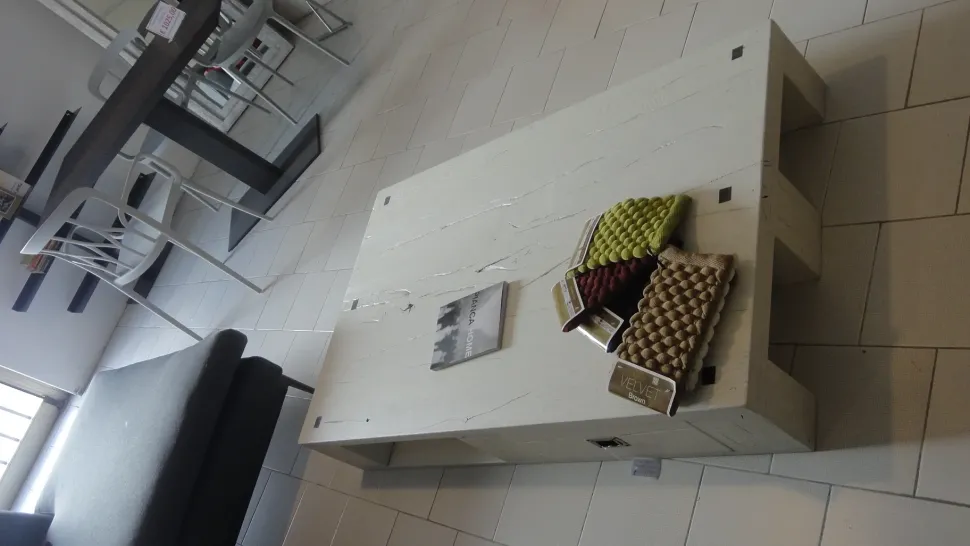 Tavolino moderno modello Pallet di Devina nais scontato