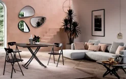 Tavolino moderno Mondial di Ozzio a prezzo ribassato