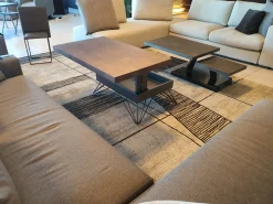 Tavolino moderno Ray corten di Easyline a prezzo scontato