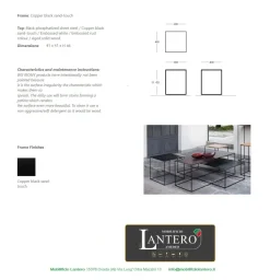 Tavolino moderno Tavolino irony di Zen a prezzo ribassato