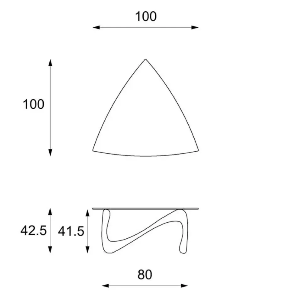 Tavolino moderno Tetris di Stones a prezzo scontato