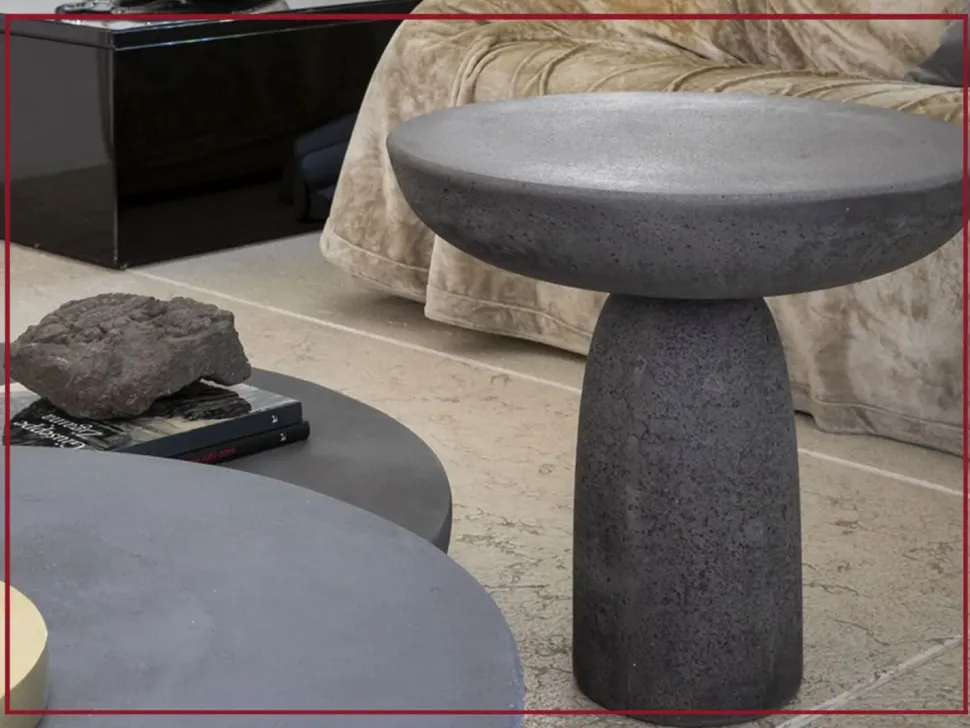 Tavolino Mogg modello Olo cemento in OFFERTA OUTLET