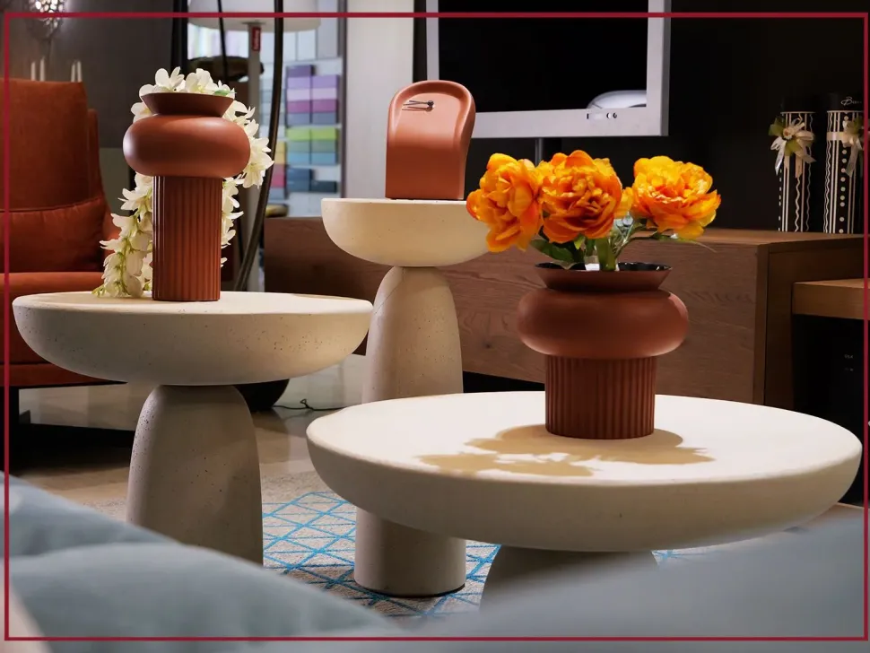 Tavolino Olo cemento della firma Mogg in offerta - 25%