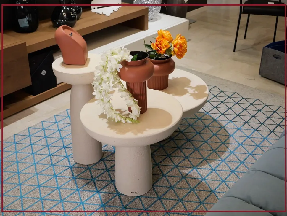 Tavolino Olo cemento della firma Mogg in offerta - 25%