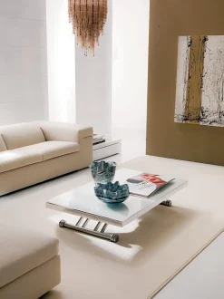 Tavolino Ozzio modello Light cr in OFFERTA OUTLET