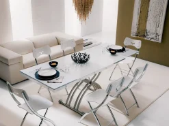 Tavolino Ozzio modello Light cr in OFFERTA OUTLET