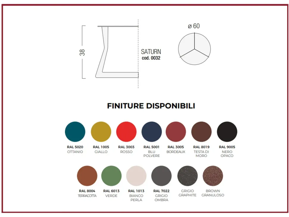 Tavolino Saturn del marchio Egoitaliano con forte sconto affrettati