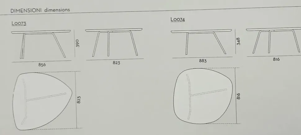 Tavolino Stone del marchio Maronese acf a prezzi outlet