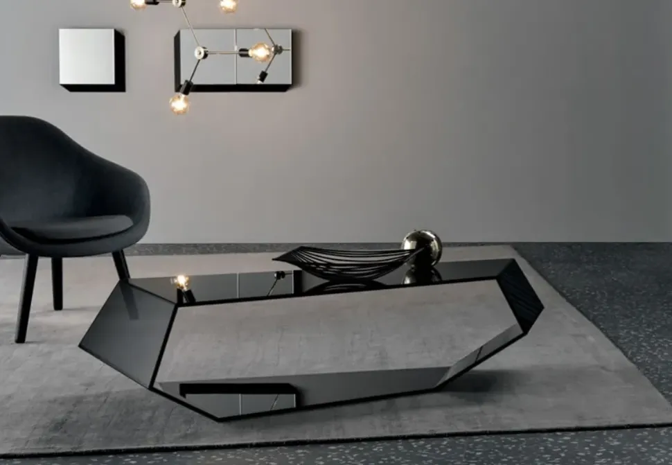 Tavolino Tonelli Dekon 2 in vetro a prezzo scontato