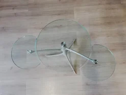 Tavolino Tonelli modello In cristallo in OFFERTA OUTLET