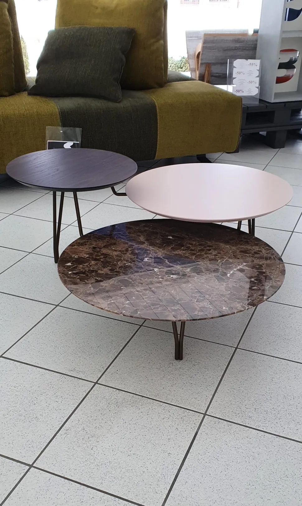 Tavolino Tonin casa modello Log 6019 in OFFERTA OUTLET