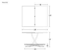 Tavolino trasformabile in tavolo Bessy Altacom in OFFERTA OUTLET