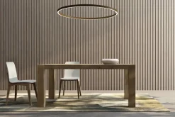 Tavolo Acheo * Fratelli mirandola in legno Rettangolare allungabile scontato 30%