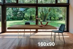 Tavolo Air fisso 160x90 wildwood di Lago scontato del 22%