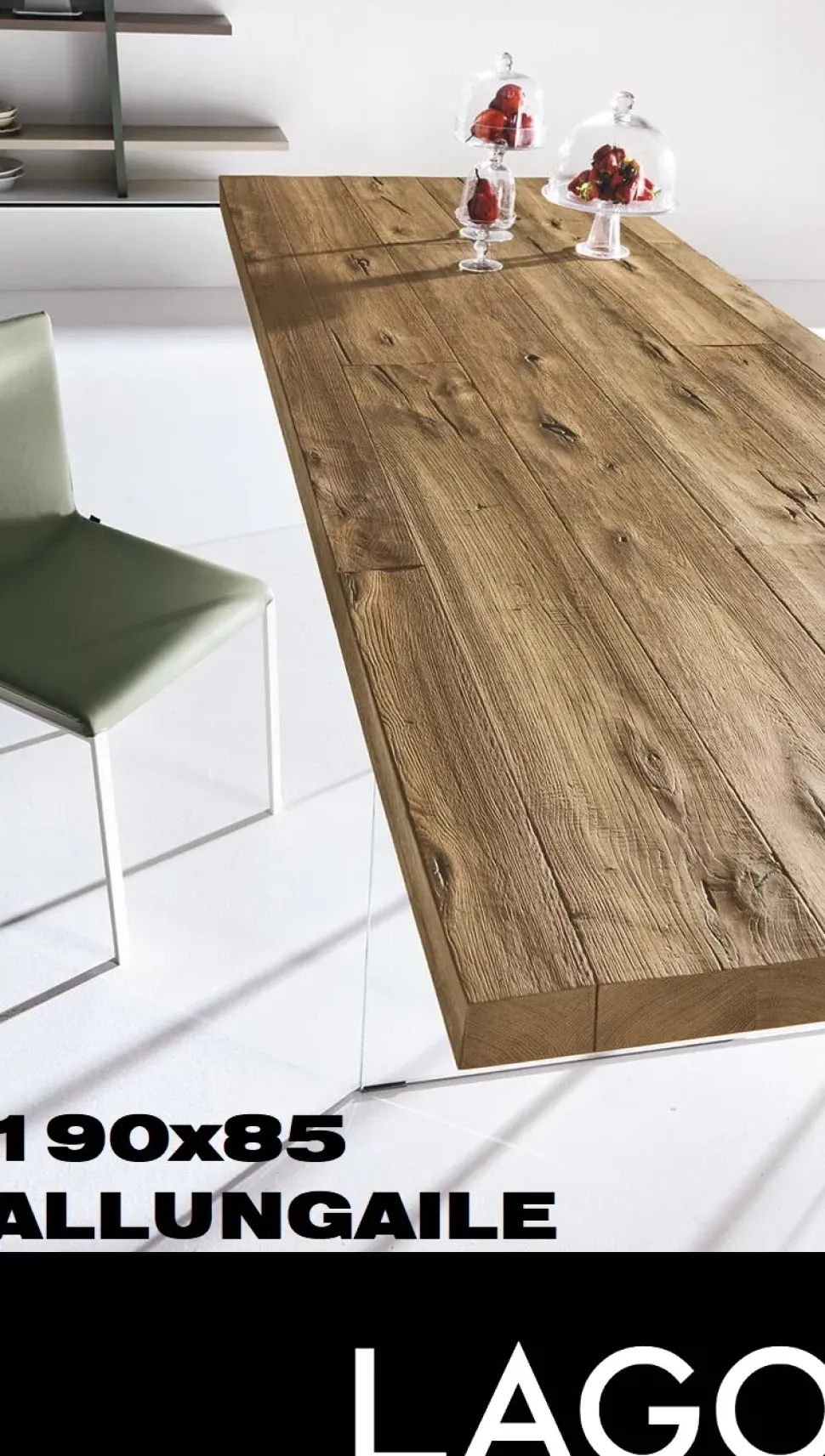 Tavolo Air Lago in legno Allungabile scontato 24%