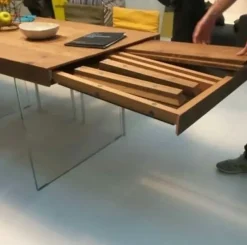 Tavolo Air Lago in legno Allungabile scontato 24%