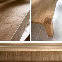 Tavolo allungabile Tavolo in rovere vecchio 160 x 90 Md work a prezzo ribassato