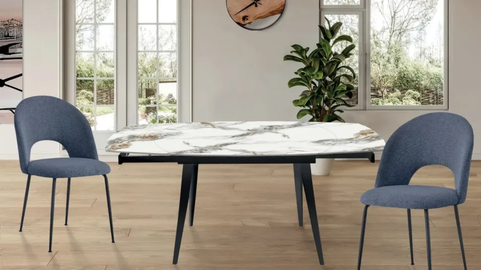 Tavolo allungabile Tavolo girevole Collezione esclusiva