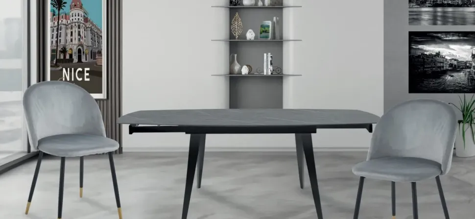 Tavolo allungabile Tavolo girevole Collezione esclusiva