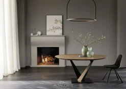 Tavolo Alta corte West in legno rovere massello PREZZI OUTLET -30%