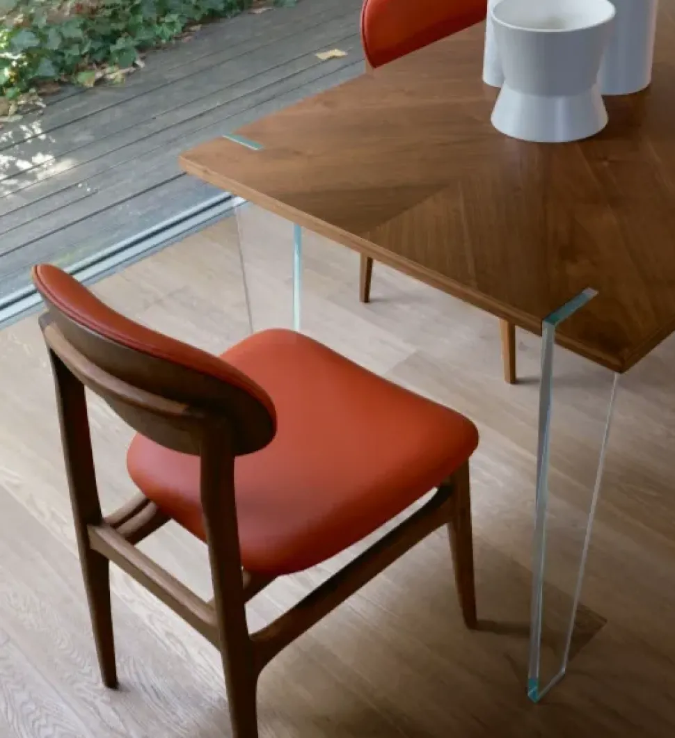 Tavolo B-174 674 Dale in legno Fisso