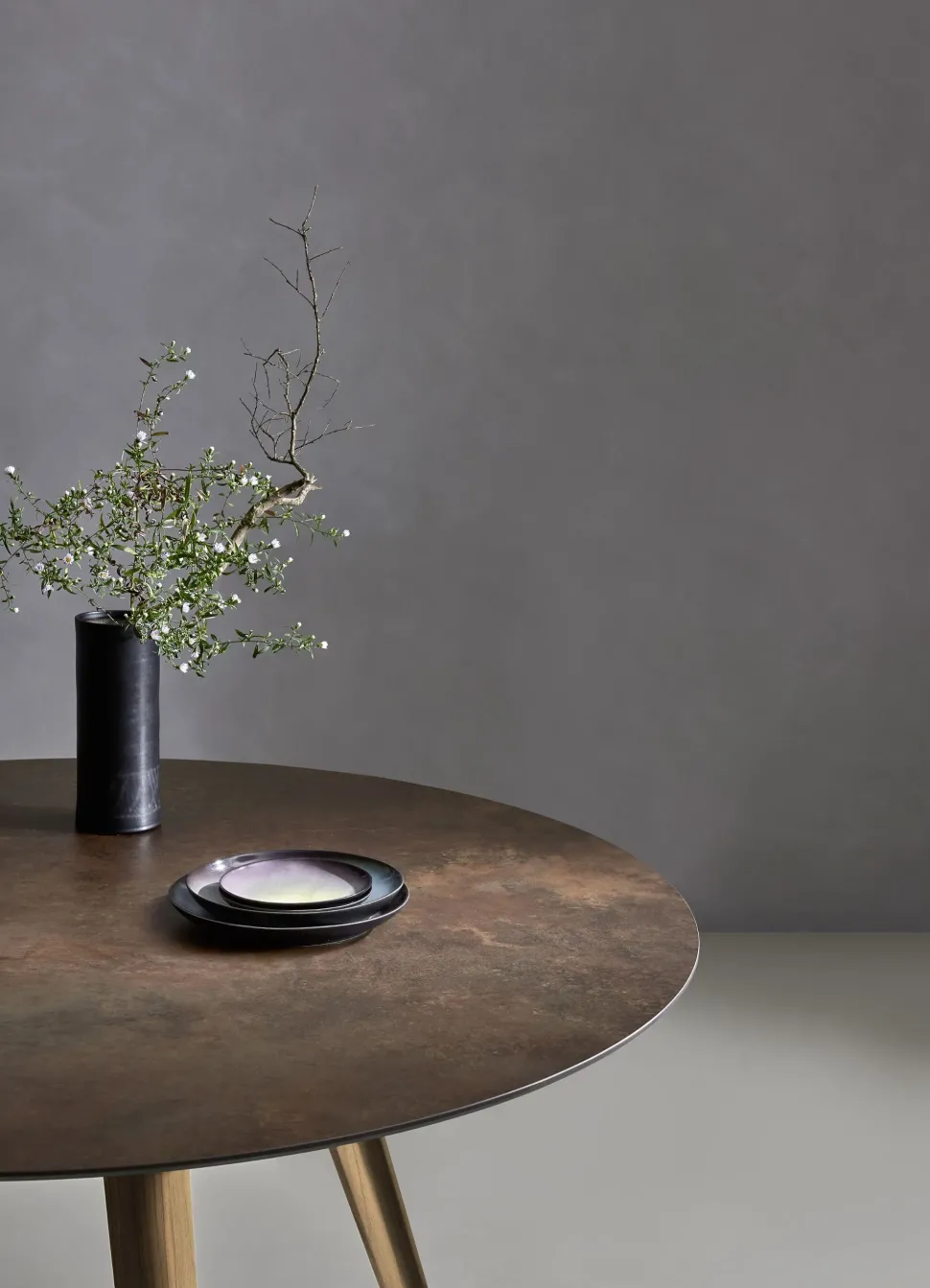 Tavolo Bistrot Sangiacomo in ceramica Fisso