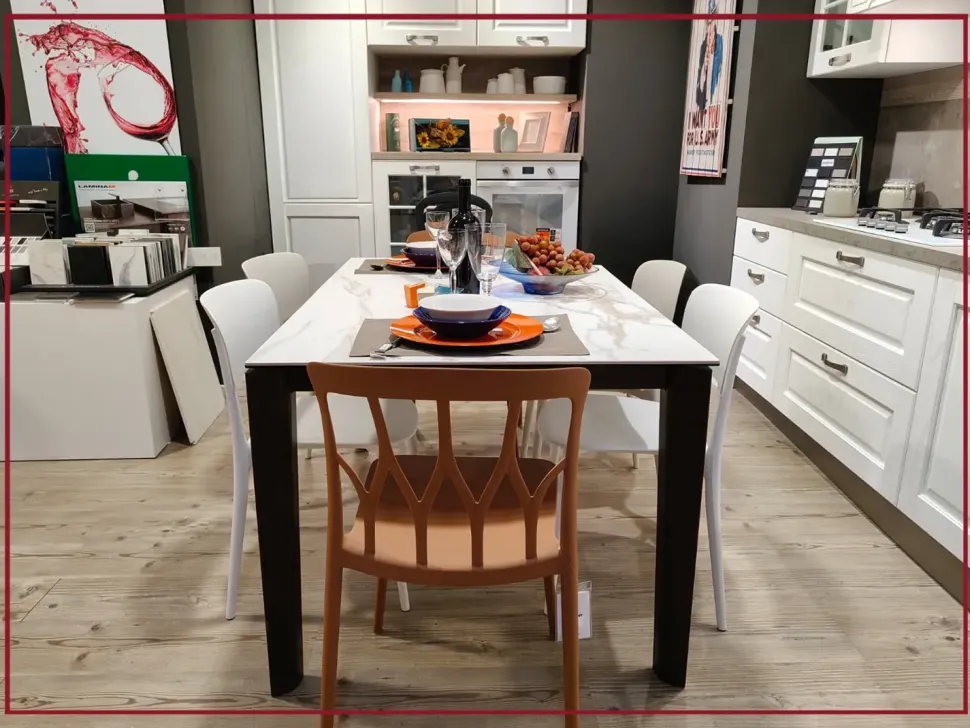 Tavolo Bontempi Etro 5420 xxl PREZZI OUTLET -30%