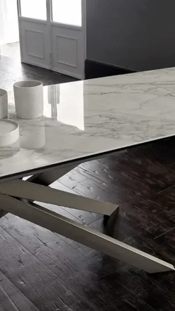 Tavolo Boston Friulsedie in ceramica Rettangolare allungabile