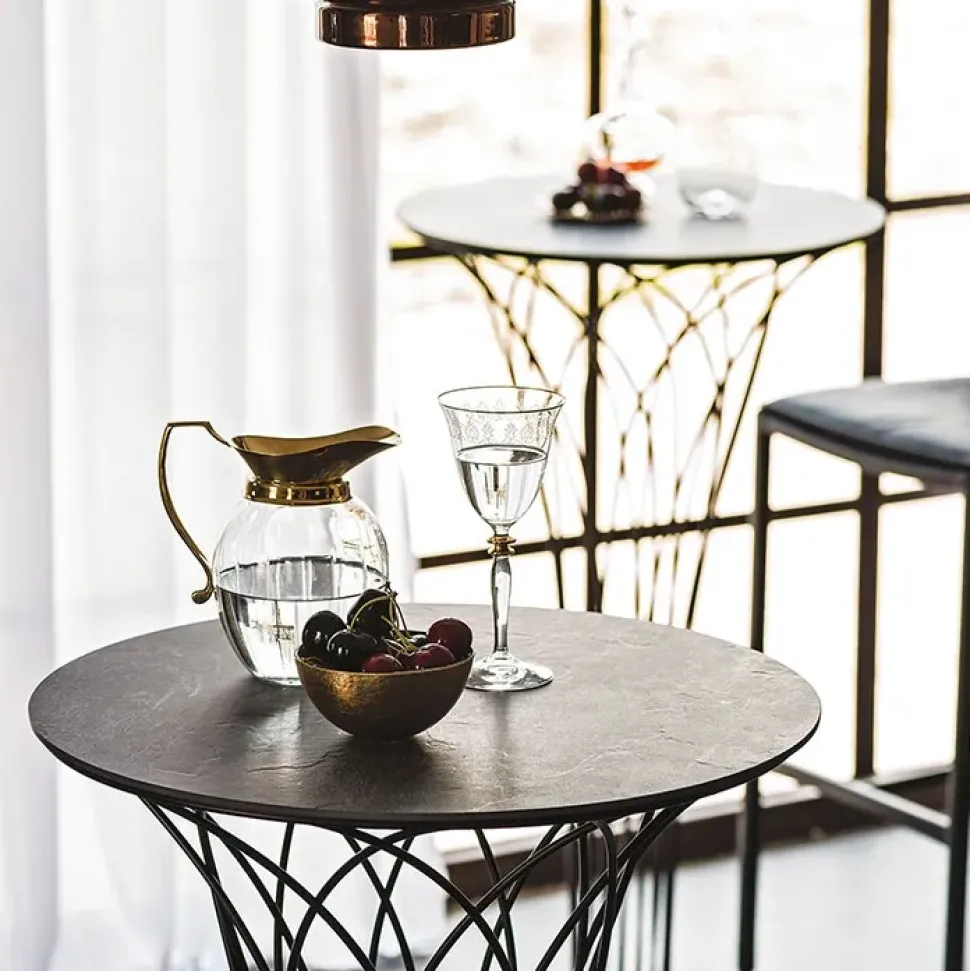 Tavolo Cattelan Italia in ceramica rotonda. Prezzo outlet!