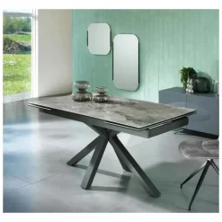 Tavolo Ceramicato om/313/mb Stones in OFFERTA OUTLET -46%