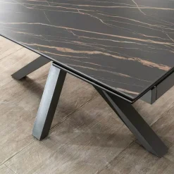 Tavolo Ceramicato om/313/mb Stones in OFFERTA OUTLET -46%