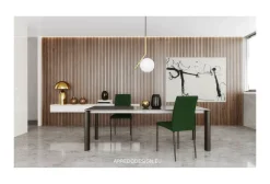 Tavolo Circle  Zamagna in ceramica Rettangolare allungabile scontato 30%