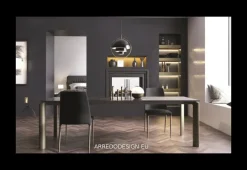 Tavolo Circle  Zamagna in ceramica Rettangolare allungabile scontato 30%