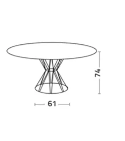 Tavolo Circus Colico in OFFERTA OUTLET -31%