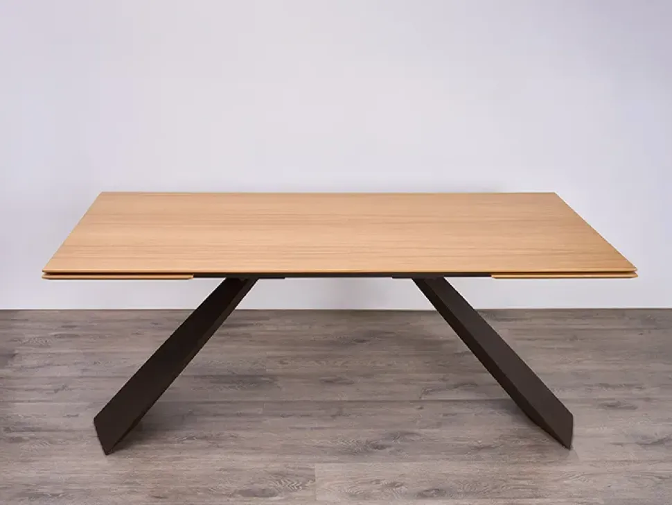 Tavolo Coast Zamagna in legno Allungabile scontato 50%