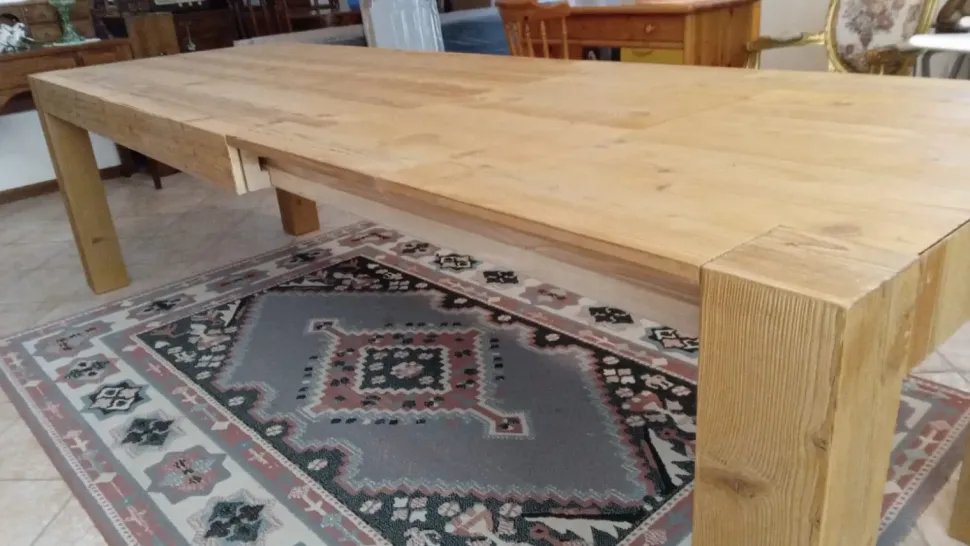 Tavolo Collezione esclusiva Tavolo in legno vecchio PREZZI OUTLET -40%