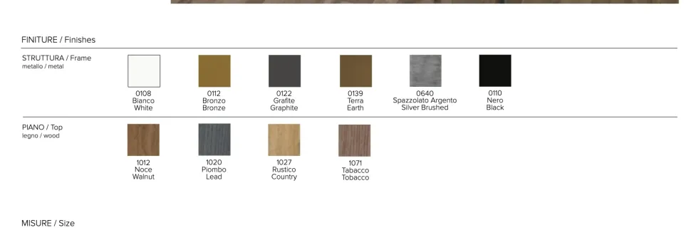 TAVOLO Collezione esclusiva Taurus SCONTATO a PREZZI OUTLET