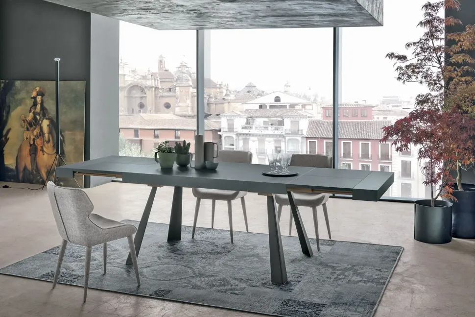 Tavolo con piano in laminato rettangolare di Collezione esclusiva a PREZZO OUTLET