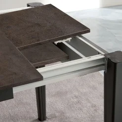 Tavolo con piano in legno rettangolare di Easyline a PREZZO OUTLET