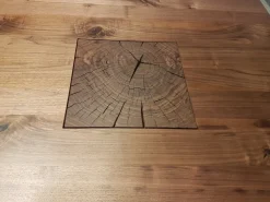 Tavolo con piano in legno rettangolare di Riva 1920 a PREZZO OUTLET