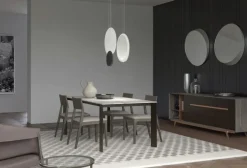 Tavolo con piano in marmo rettangolare di Artigianale a PREZZO OUTLET