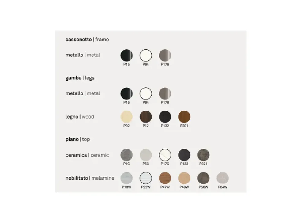 TAVOLO Connubia Dorian SCONTATO a PREZZI OUTLET affrettati