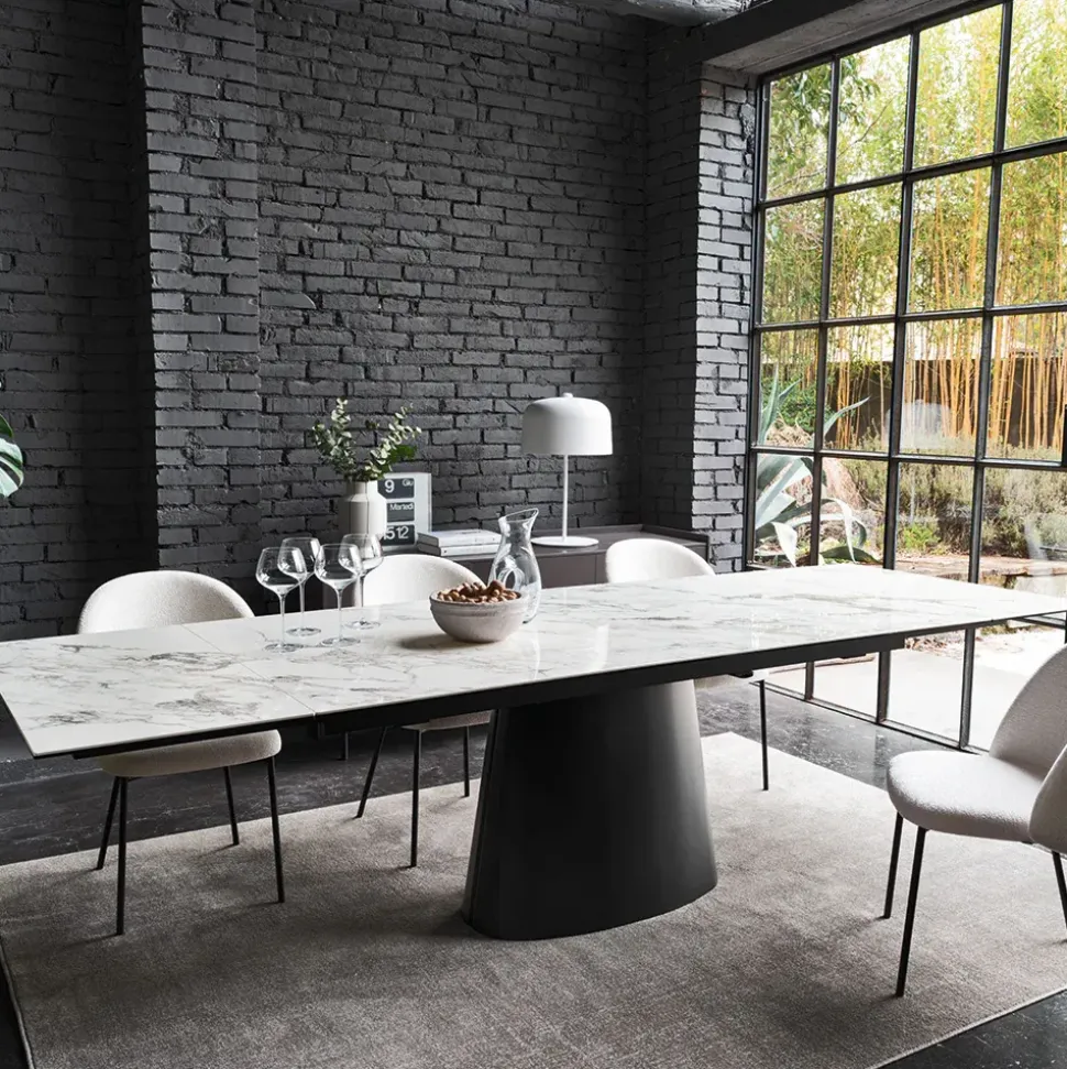 TAVOLO Connubia Ellisse ovale SCONTATO a PREZZI OUTLET