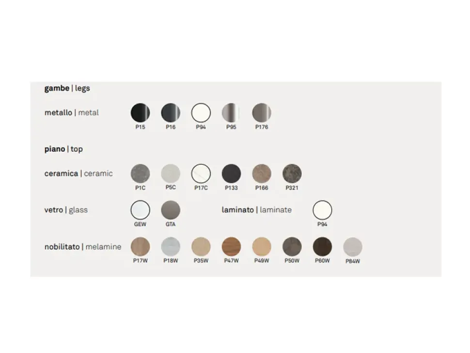 TAVOLO Connubia Pentagon SCONTATO a PREZZI OUTLET