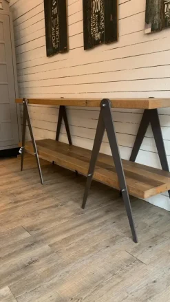 Tavolo consolle modello Console Dialma brown a prezzo scontato