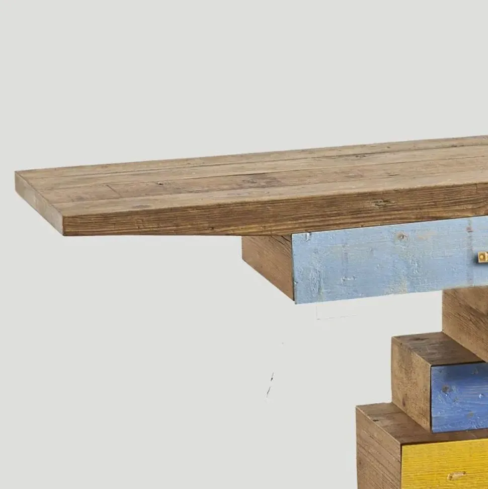 Tavolo consolle modello Consolle Dialma brown a prezzo Outlet